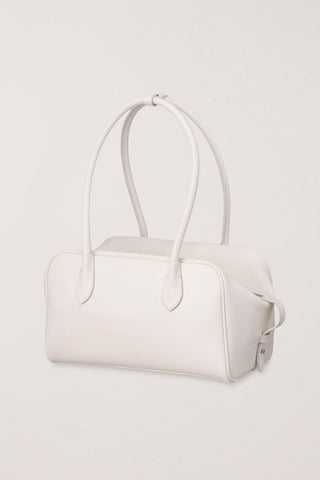 SOFT FRAME COMPACT SHOULDER BAG IVORY