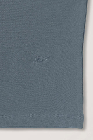 ESSENTIAL PETIT V-NECK T-SHIRT CHARCOAL GREY