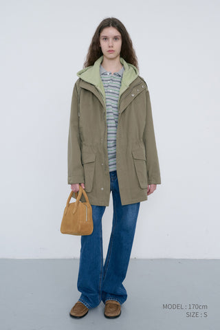 UNISEX MODERN FIELD JACKET SOFT KHAKI