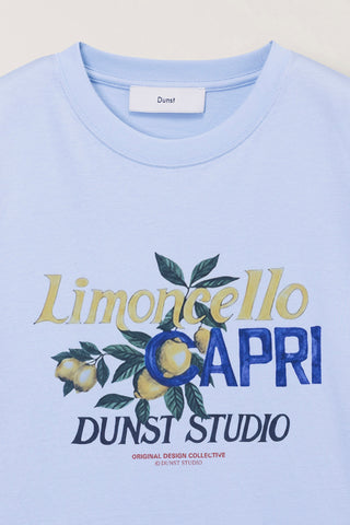 UNISEX LIMONCELLO T-SHIRT SOFT BLUE