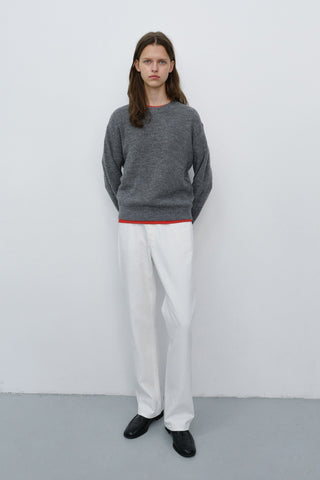 ESSENTIAL STRAIGHT FULL LENGTH JEANS OFF WHITE