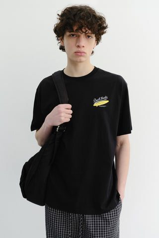UNISEX SUMMER HOLIDAY SURF BOARD T-SHIRT BLACK