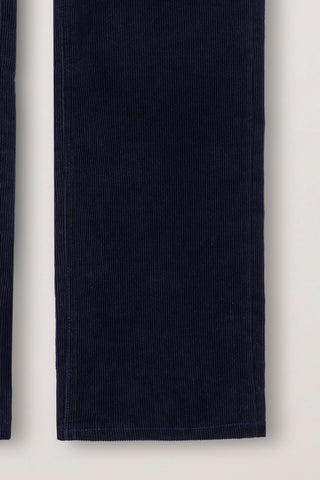 ESSENTIAL STRAIGHT CORDUROY JEANS NAVY