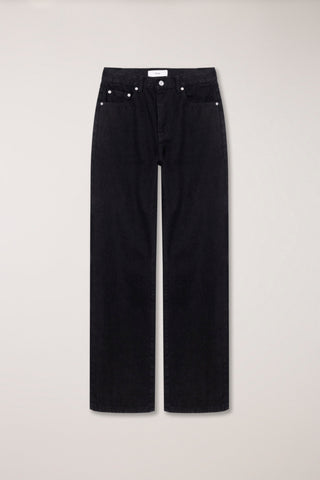 ESSENTIAL STRAIGHT FULL LENGTH JEANS BLACK