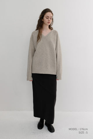 FLEECE MAXI SKIRT BLACK