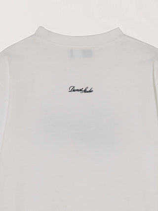 UNISEX CHAIN LOGO T-SHIRT OFF WHITE