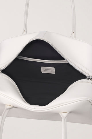 SOFT FRAME COMPACT SHOULDER BAG IVORY