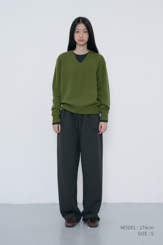 UNISEX STRAIGHT SWEATPANTS SOFT BLACK