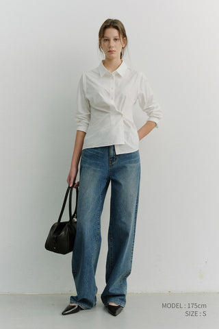 2-WAY ESSENTIAL SHIRT WHITE
