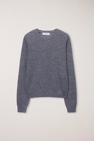 UNISEX HAIRLY SWEATER MELANGE GREY