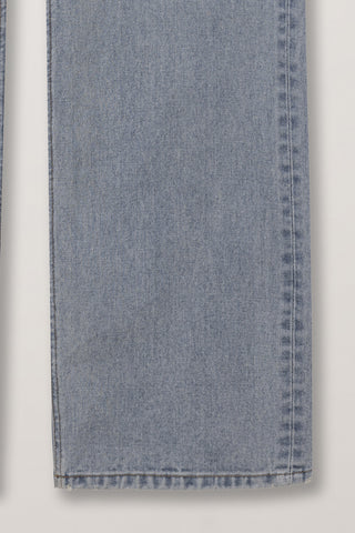 RELAXED WIDE JEANS LIGHT BLUE