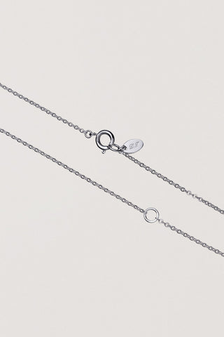 VASE DROP NECKLACE SILVER