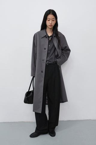 SOFT FRAME COMPACT SHOULDER BAG BLACK
