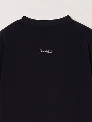 UNISEX CHAIN LOGO T-SHIRT NAVY