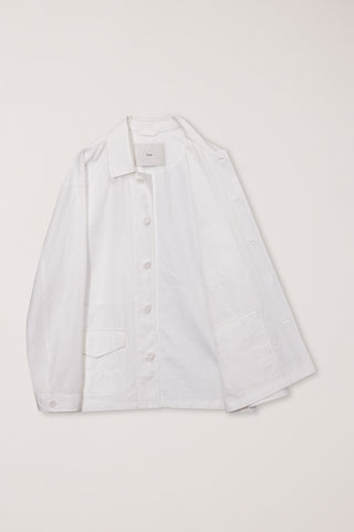 UNISEX CHORE JACKET WHITE