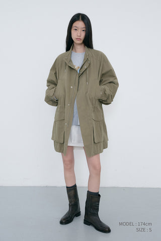 UNISEX MODERN FIELD JACKET SOFT KHAKI