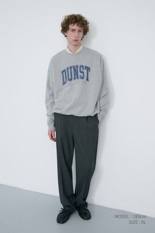UNISEX ARCH LOGO SWEATSHIRT MELANGE GREY