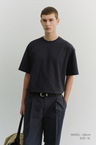 UNISEX LOOSE T-SHIRT NAVY