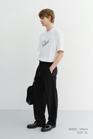 UNISEX CHAIN LOGO T-SHIRT OFF WHITE