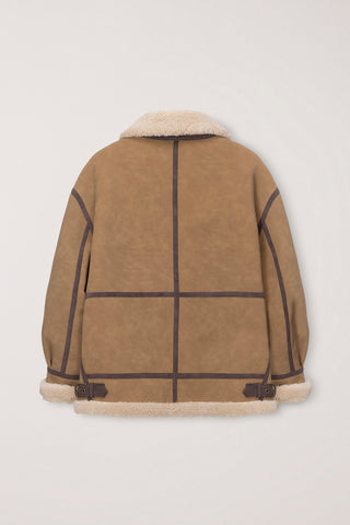 UNISEX B-3 SHEARLING JACKET CAMEL