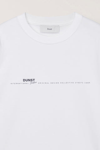 UNISEX MINIMAL LETTERING T-SHIRT OFF WHITE