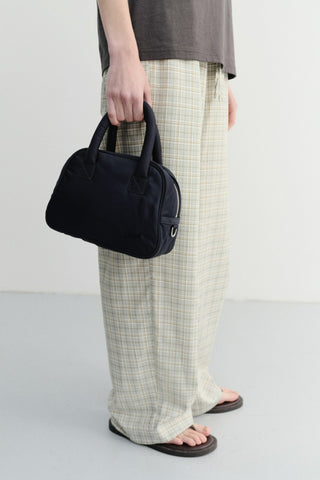 NYLON BOSTON TOTE BAG NAVY