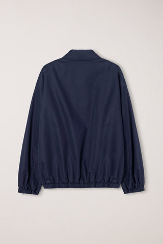 UNISEX COLLARED BLOUSON JACKET NAVY