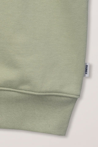 UNISEX CROPPED ZIP-UP HOODIE OLIVE