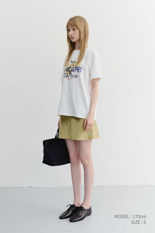 UNISEX LIMONCELLO T-SHIRT OFF WHITE