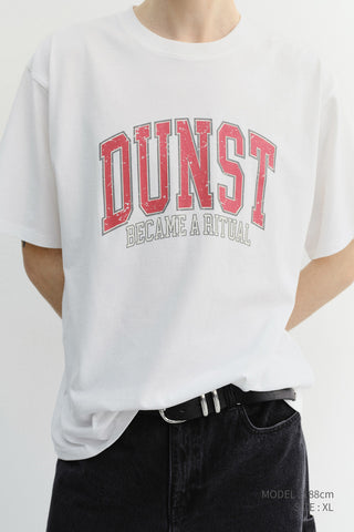 UNISEX VINTAGE ARCH LOGO T-SHIRT OFF WHITE