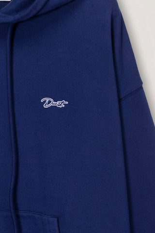 UNISEX GARMENT DYED HOODIE NAVY