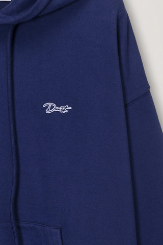 UNISEX GARMENT DYED HOODIE NAVY