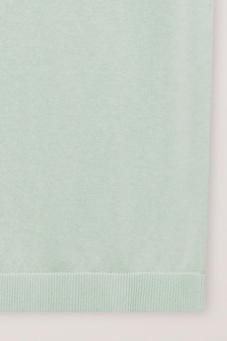UNISEX SHEER LAYERING KNIT VEST MINT