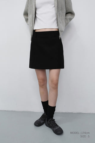 MINI SKIRT BLACK