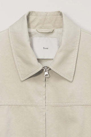 UNISEX COLLARED BLOUSON JACKET SEASALT GREY