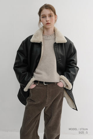 [SULLYOON PICK] CORDUROY JEANS TAUPE GREY
