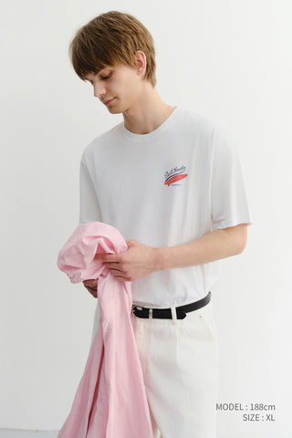 UNISEX SUMMER HOLIDAY SURF BOARD T-SHIRT OFF WHITE
