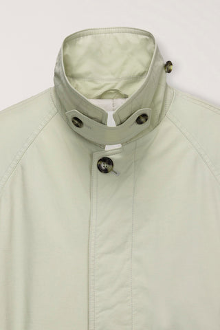 UNISEX PADDED BALMACAAN COAT SOFT BEIGE