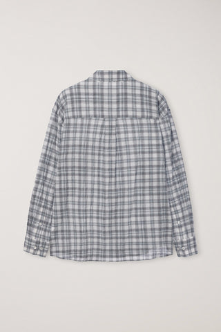 UNISEX SEERSUCKER BD SHIRT SOFT GREEN CHECK