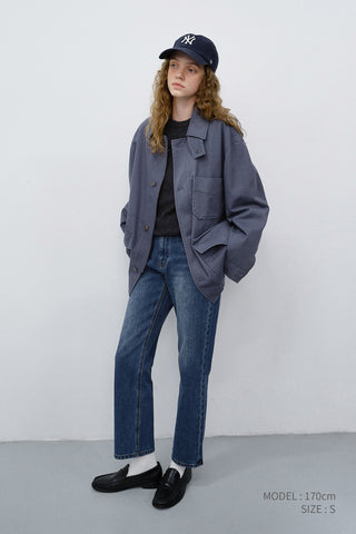 SLICK CIGARETTE JEANS CLASSIC BLUE