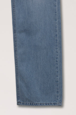 RELAXED SUMMER DENIM PANTS LIGHT BLUE