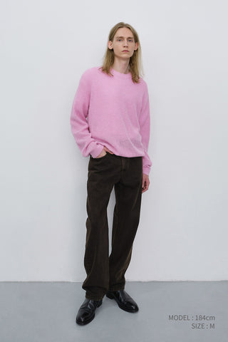 ESSENTIAL LOOSE JEANS BROWN