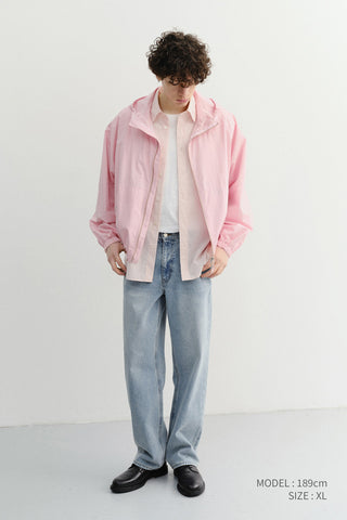 UNISEX SUMMER BREEZE WINDBREAKER SOFT PINK