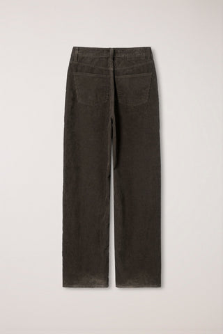 90S WIDE CORDUROY JEANS BROWN