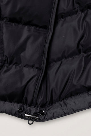 UNISEX LIGHT GOOSE DOWN JACKET BLACK