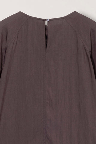TIE BLOUSE BROWN