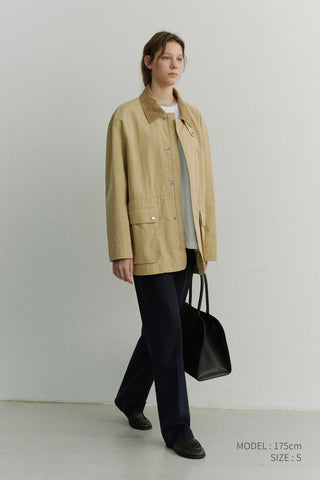 STRAIGHT SLACKS NAVY