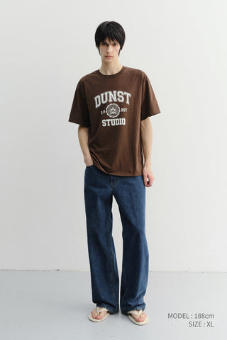 UNISEX CLASSIC LOGO T-SHIRT BROWN
