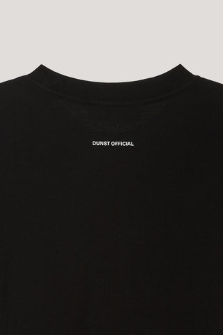UNISEX LOGO CREASE T-SHIRT BLACK