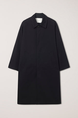 UNISEX REFINED MAC COAT BLACK